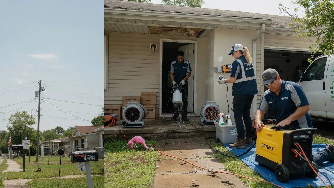 Storm Damage Water Removal in Bluejacket, OK near me